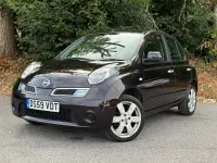 Used Nissan Micra Acenta 80 HP (58 kW) 2010 Black Hatchback
