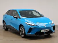Used MG MG4 EV SE 125 kW (170 HP) 2023 Blue Hatchback
