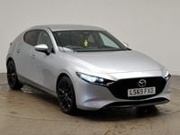 Begagnad Mazda 3 Inclusive 180 HK (132 kW) 2020 Silver Halvkombi