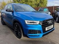 Used Audi Q3 Black Edition 150 HP (110 kW) 2018 Blue SUV