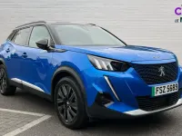 Used Peugeot e-2008 Premium 100 kW (136 HP) 2021 Blue SUV