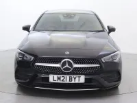 Used Mercedes CLA180 AMG Line Premium 136 HP (100 kW) 2021 Black Sedan