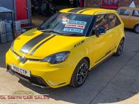 Used MG MG3 108 HP (79 kW) 2018 Yellow Hatchback
