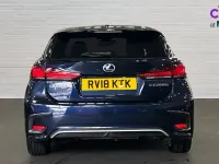 Used Lexus CT200h 136 HP (100 kW) 2018 Blue