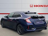 Used Honda Civic EX 126 HP (92 kW) 2021 Blue Hatchback