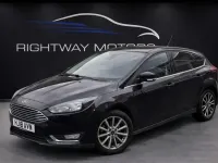 Usado Ford Focus Titanium 125 HP (91 kW) 2018 Preto Citadino