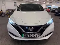 Second-hand Nissan Leaf Tekna 160 kW (218 CP) 2020 Alb Hatchback