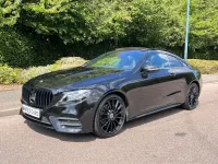 Used Mercedes E220 AMG Line Premium Plus 2018 Black Coupe
