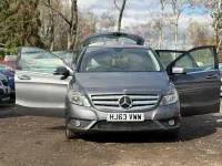 Begagnad Mercedes B180 SE 122 HK (89 kW) 2013 Grå Minibuss