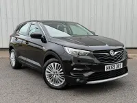 Used Vauxhall Grandland X Business Edition 130 HP (95 kW) 2019 Black SUV