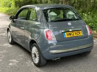 Used Fiat 500 Lounge 69 HP (50 kW) 2012 Grey Hatchback
