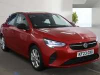 Used Vauxhall Corsa Design Edition 100 HP (73 kW) 2023 Red Hatchback