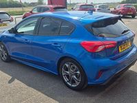Used Ford Focus ST-Line 125 HP (91 kW) 2020 Blue Hatchback