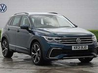 Used VW Tiguan R-line 2021 Blue SUV
