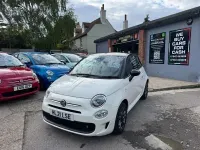 Used Fiat 500 2021 White black Hatchback
