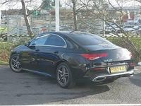 Used Mercedes CLA200 AMG line 163 HP (119 kW) 2019 Black Sedan