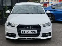Used Audi A1 S-Line 116 HP (85 kW) 2015 White Hatchback