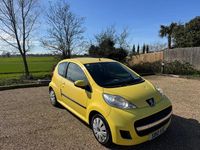 Used Peugeot 107 68 HP (50 kW) 2010 Yellow Hatchback