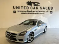 Begagnad Mercedes SLK250 AMG 2013 Silver Cab