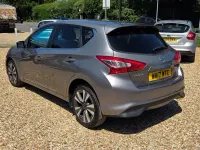 Used Nissan Pulsar Tekna 115 HP (84 kW) 2017 Grey Hatchback