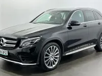 Used Mercedes GLC220 AMG line 170 HP (125 kW) 2018 Black SUV