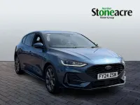 Used Ford Focus ST-Line 125 HP (91 kW) 2024 Blue Hatchback