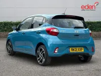 Used Hyundai i10 2021 Blue Hatchback