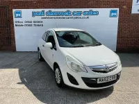Used Vauxhall Corsa S 2012 White Hatchback
