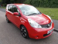 Used Nissan Note N-TEC 2013 Red Hatchback