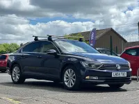 Used VW Passat Business 150 HP (110 kW) 2016 Blue Sedan