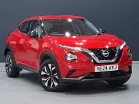 Used Nissan Juke Acenta 114 HP (83 kW) 2024 Red SUV