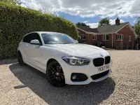 Used BMW 118 M Sport 2017 White Hatchback