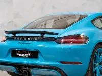 Used Porsche 718 Cayman 300 HP (220 kW) 2018 Blue Coupe