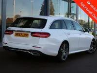 Used Mercedes E220 AMG line 194 HP (142 kW) 2017 White Estate