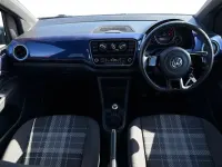 Used VW up! CLUB 75 HP (55 kW) 2016 Blue Hatchback
