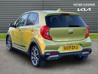 Used Kia Picanto X-Line 65 HP (47 kW) 2021 Green Hatchback