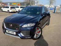 Used Jaguar F-Pace S 300 HP (220 kW) 2017 Blue SUV