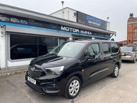 Used Vauxhall Combo S 100 HP (73 kW) 2021 Black MPV