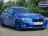 Used BMW 118 Efficient Dynamics 136 HP (100 kW) 2019 Blue Hatchback