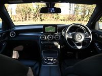 Used Mercedes GLC220 AMG line 170 HP (125 kW) 2018 White Coupe