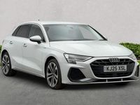 Used Audi A3 S-Line 113 HP (83 kW) 2025 White Hatchback