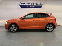 Used VW Polo R-line 2019 Orange Hatchback