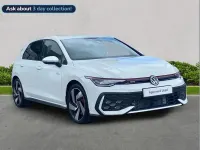 New VW Golf VIII GTI 265 HP (194 kW) 2026 White Hatchback