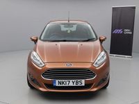 Used Ford Fiesta Zetec 2017 Brown Hatchback