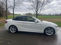 Used BMW 220 M Sport 2015 White Cabriolet