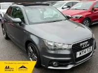 Used Audi A1 S-Line 122 HP (89 kW) 2014 Grey Hatchback