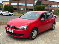 Used VW Golf VII S 2012 Red Hatchback