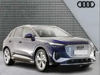 New Audi Q4 e-tron S-Line 206 kW (281 HP) 2026 Blue SUV