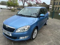 Used Skoda Fabia Elegance 2013 Blue Hatchback