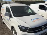 Used VW Caddy Maxi Highline 102 HP (75 kW) 2016 White MPV